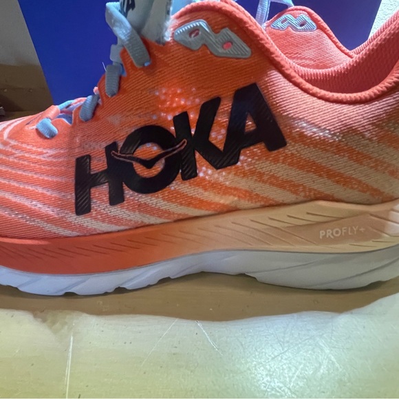 Hoka Women's Hoka Mach 5 Shoes New No box size 9 V507 Camelia - Picture 7 of 10